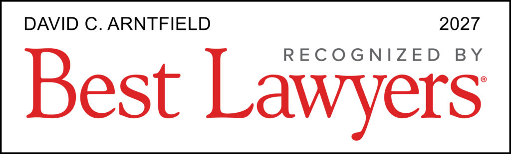 Best Lawyers Award Badge for David Arntfield for 2027