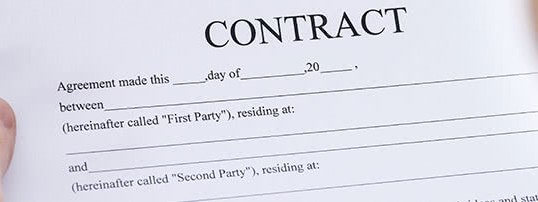 lawyer contract