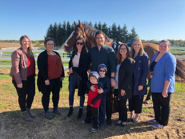 McKenzie Lake Lawyers adopt horse Willow