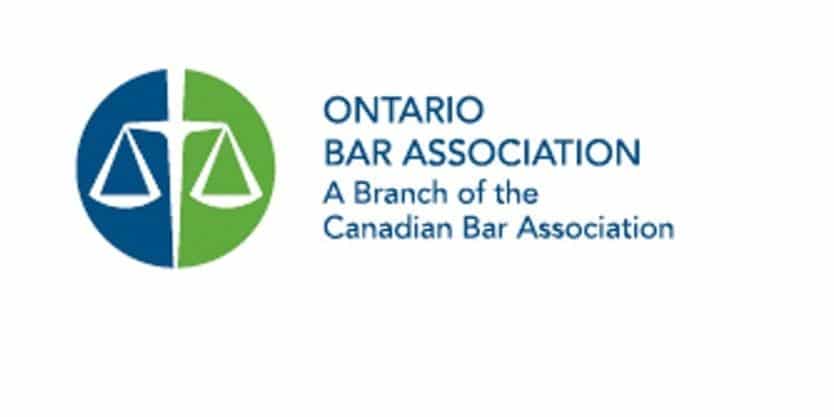 Ontario Bar Association Logo
