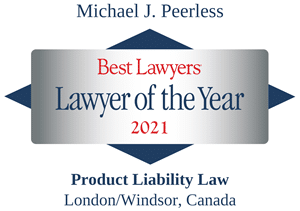 Michael Peerless Best Lawyer - Product Liability Diamond 2021