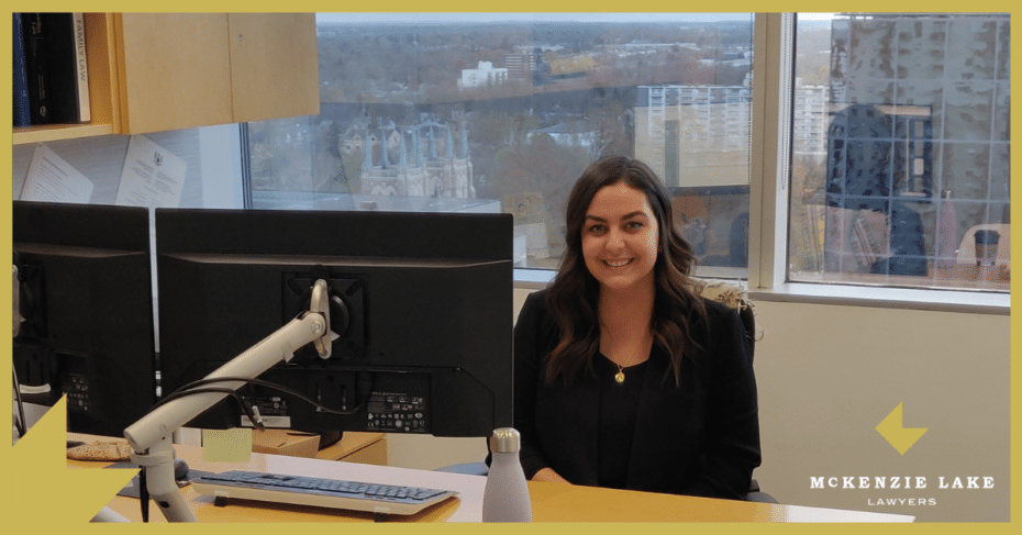 Articling Student Audrey Monchamp Day