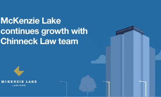 McKenzie Lake continues growth with Chinneck Law team