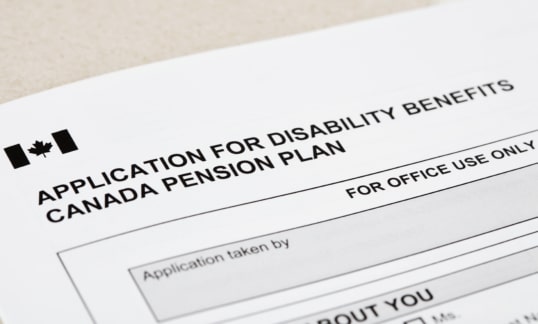 Canadian Disability Benefits Application CPP