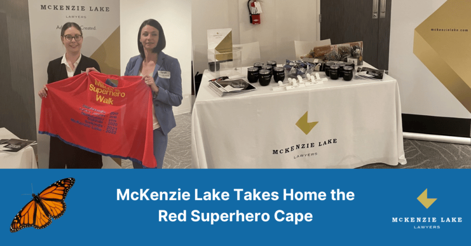McKenzie Lake takes home the red superhero cape