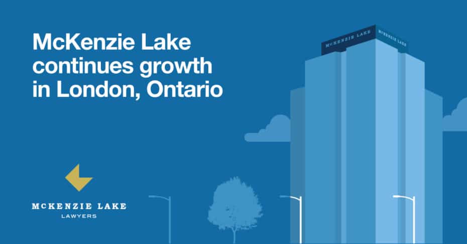 McKenzie Lake continues growth in London Ontario image