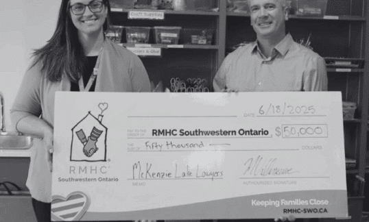 McKenzie Lake Lawyers Sponsors the Multipurpose Room at Ronald McDonald House