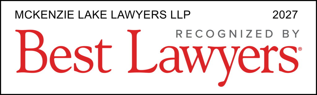 Best Lawyers promo badge for McKenzie Lake LLP for 2027